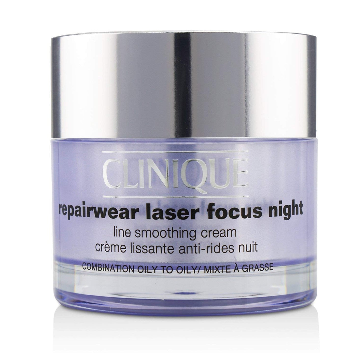 Clinique by REPAIRWEAR Laser Focus Night LINE Smoothing Cream 1.7 OZ (50 ML)