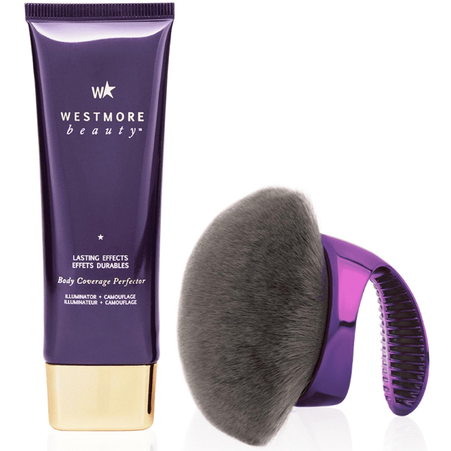 Westmore Beauty Body Coverage Perfector - Natural 3.5oz - Blend & Blur Body Brush