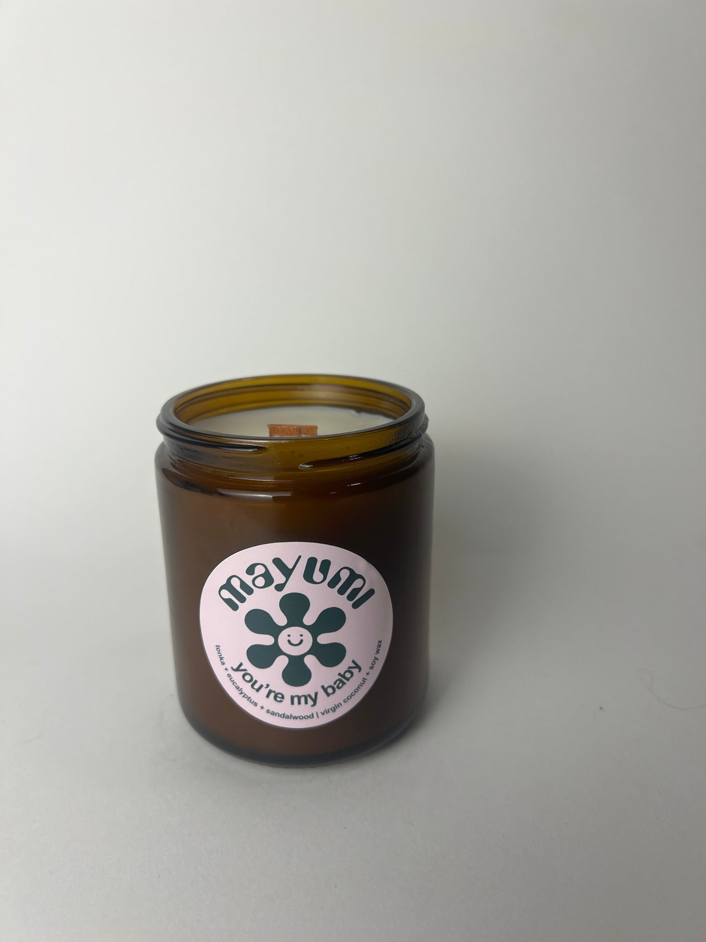 YOU'RE MY BABY candle: tonka + eucalyptus + sandalwood