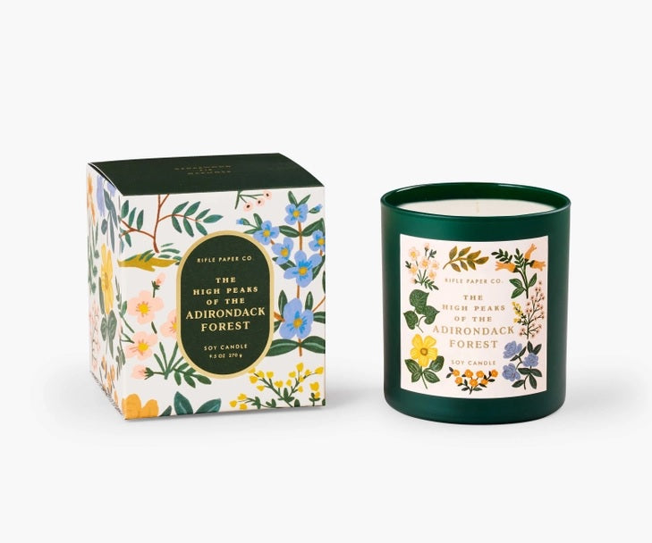 {Rifle Paper Co.} Scented Soy Wax Candle :: High Peaks of the Adirondack Forest