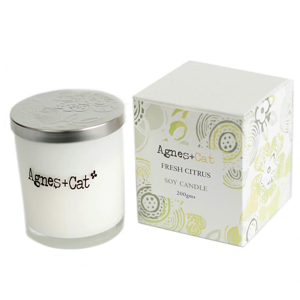 Agnes + Cat Fresh Citrus Votive Candle