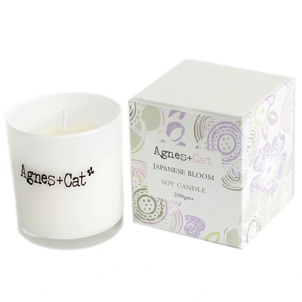 Agnes + Cat Japanese Bloom Votive Candle