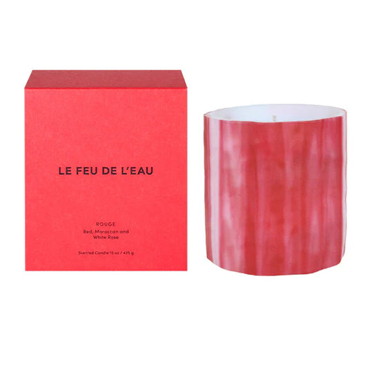 {Le Feu De L'eau} Artisanal Scented Candle :: Rouge