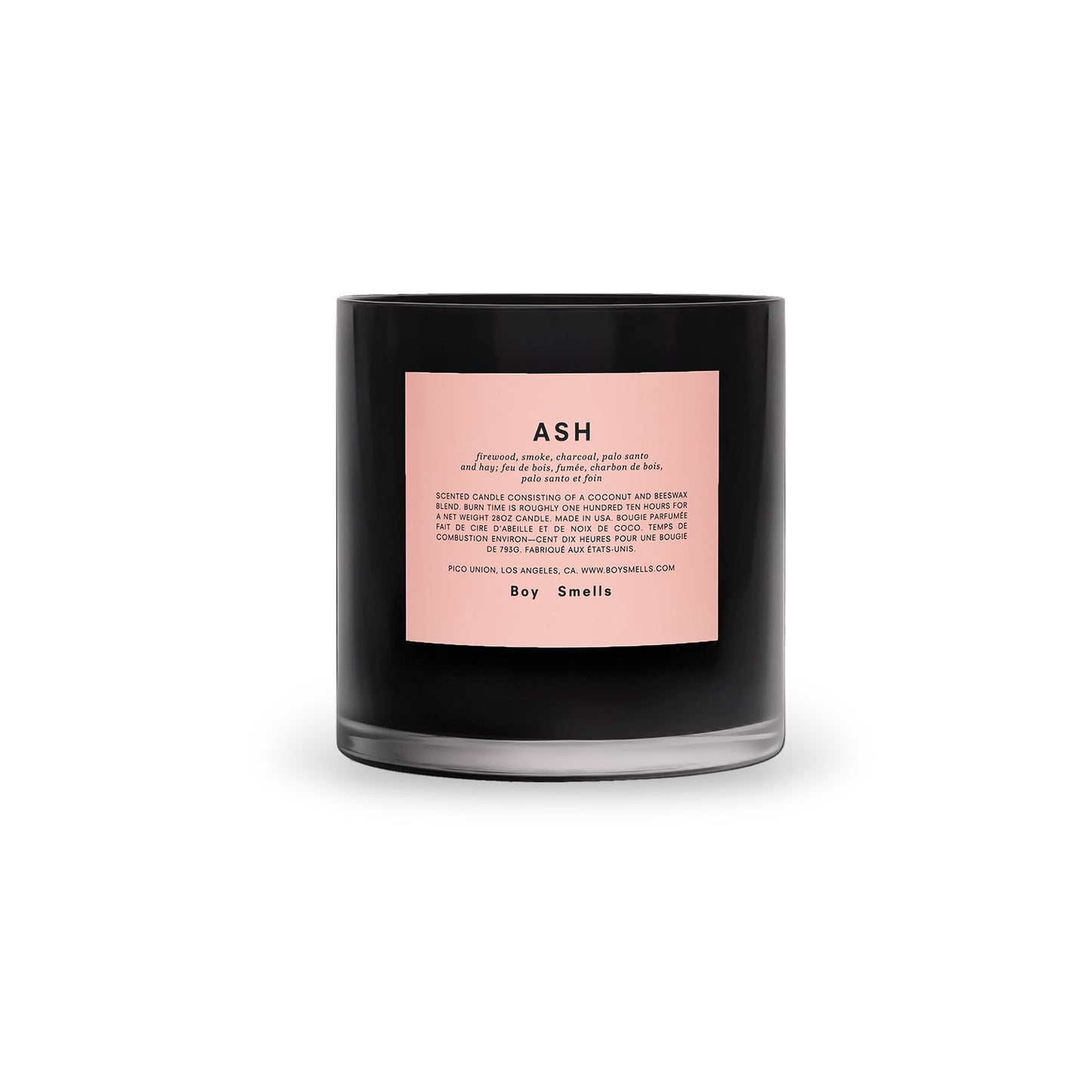 Boy Smell Ash 28 Oz. Magnum Candle