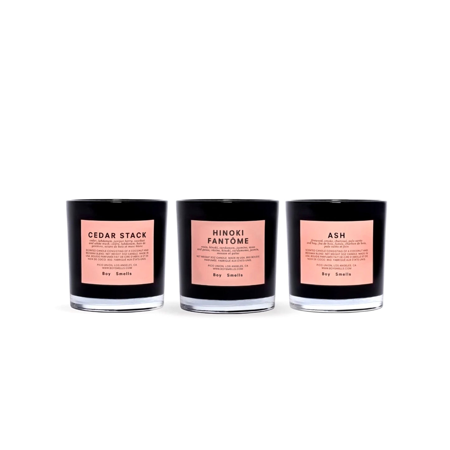 Boy Smells Votive Candle Set