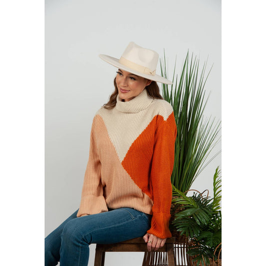 Ariel II Vegan Felt Rancher Hat - The Street Boutique