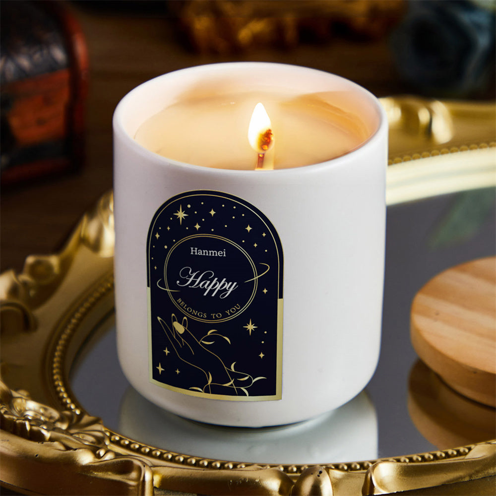 Custom Name Home Decorative Fragrance Candles Gift Large Jar Candle