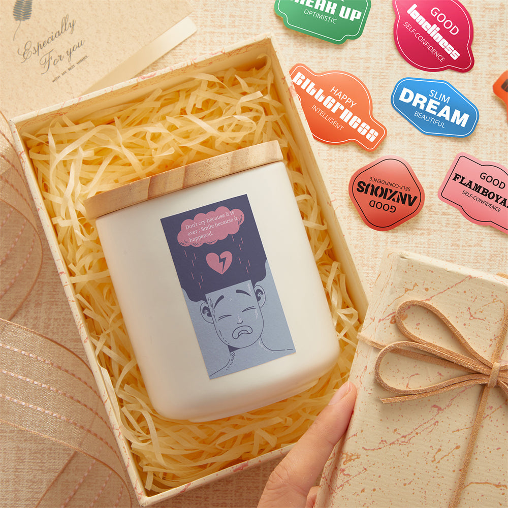 Custom Mood Aromatherapy Home Decorative Fragrance Candles Gift