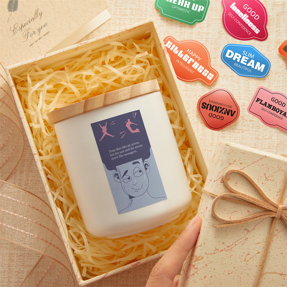 Custom Mood Aromatherapy Home Decorative Fragrance Candles Gift