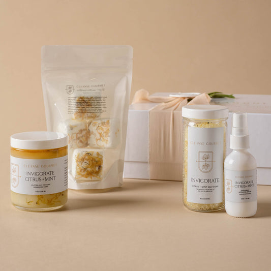 Cleanse Gourmet Citrus Bath Gift Set
