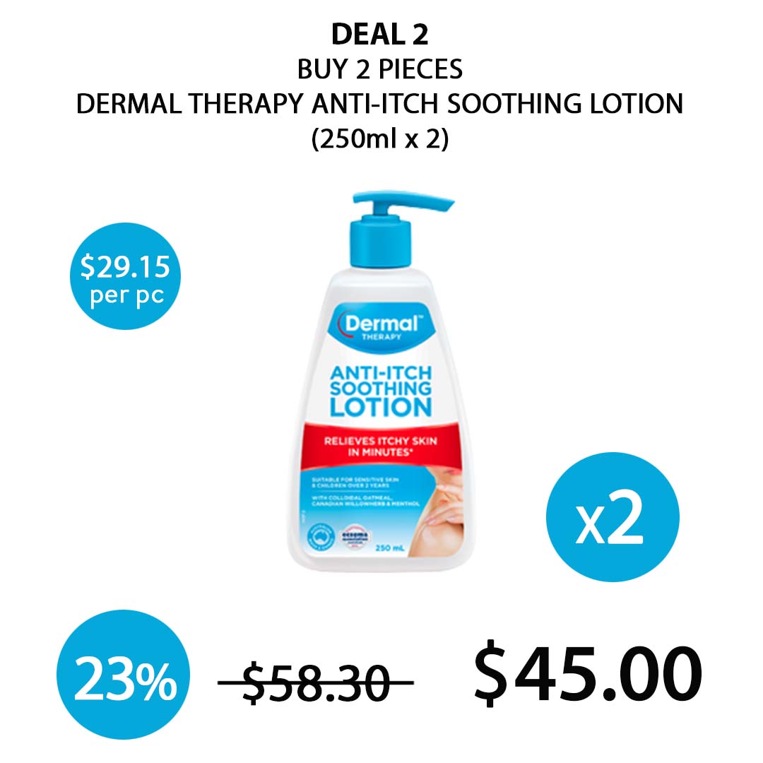[DERMAL THERAPY]  Anti Itch Soothing Lotion 250ml