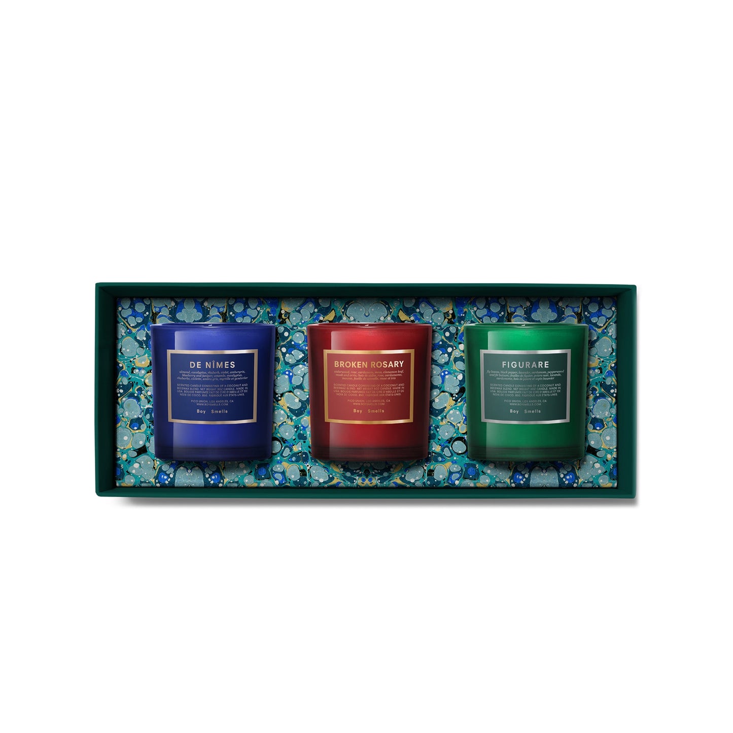 Boy Smells Holiday Votive Set