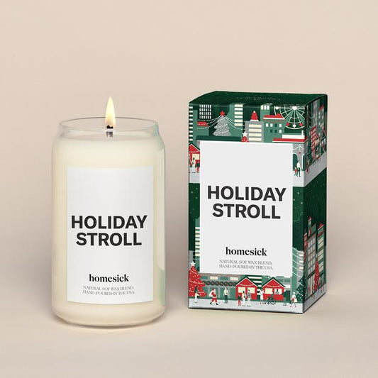{Homesick Candles} Soy Wax Blend Candle :: Holiday Stroll
