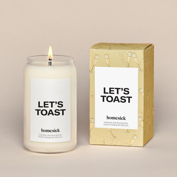 {Homesick Candles} Soy Wax Blend Candle :: Let's Toast
