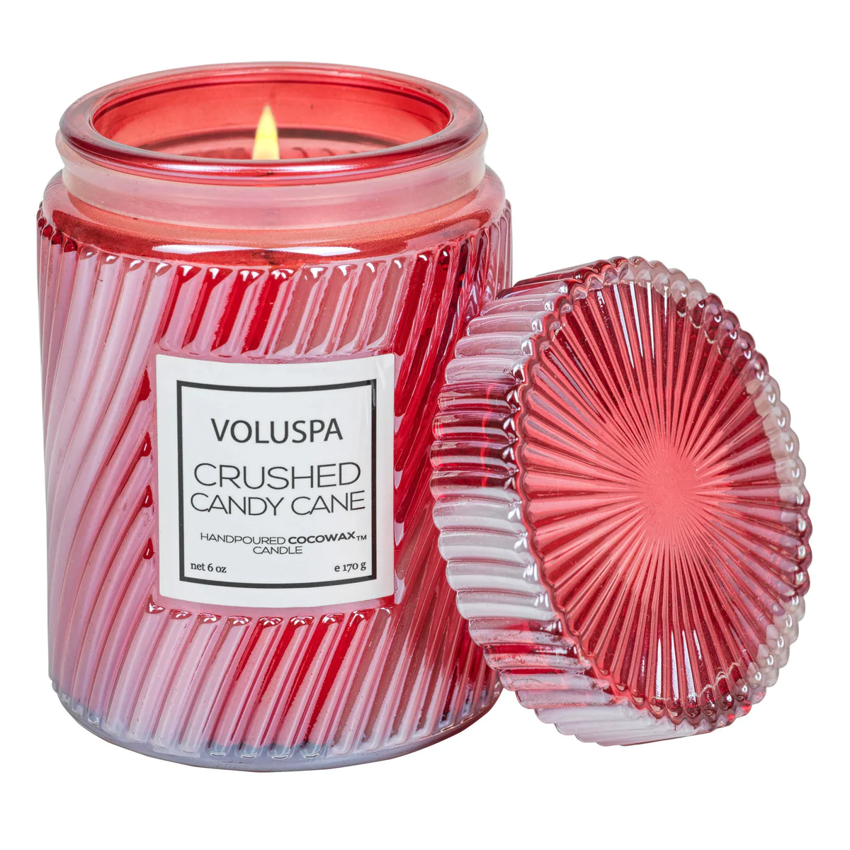 Voluspa Crushed Candy Cane Candle