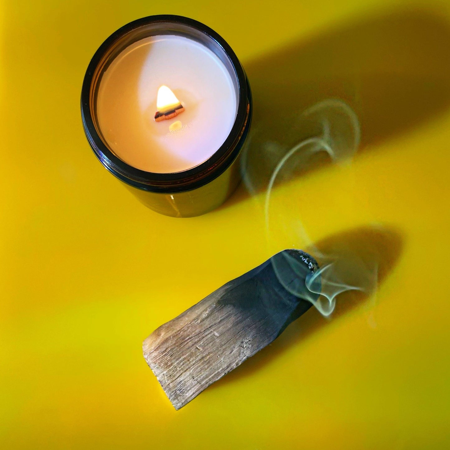 WATCHING TREES CANDLE: palo santo + cardamom