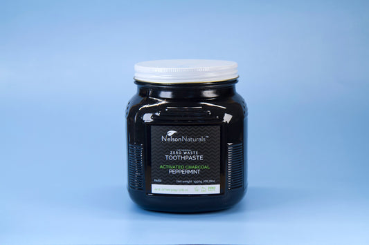 Charcoal Bulk Toothpaste 1950 g - NEW IMPROVED GLASS JAR - Wholesale