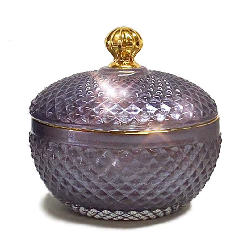 Boudoir Glass Notre Dame Cathedral Scented Candle by Lisa Carrier Designs Candles Lisa Carrier Designs Lavender