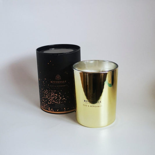 RIVERDALE  Oud & Bergamot Couture Candle