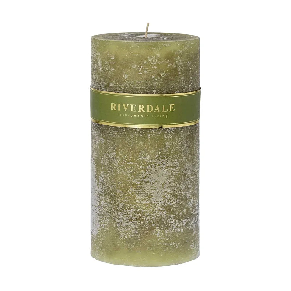 RIVERDALE Sage Pillar Candle