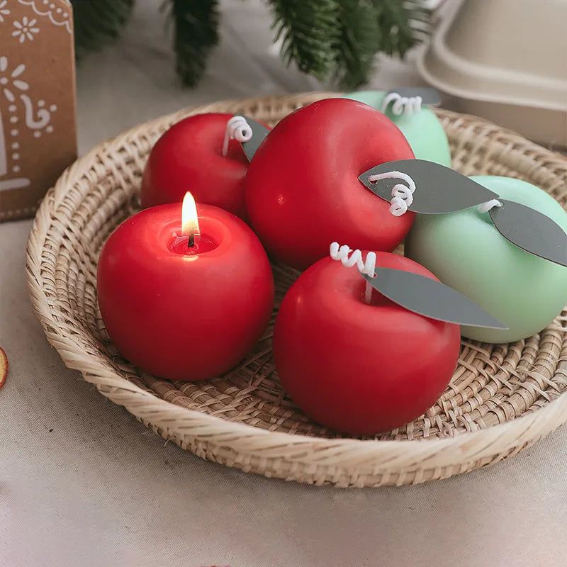 Apple Shaped Scented Candle