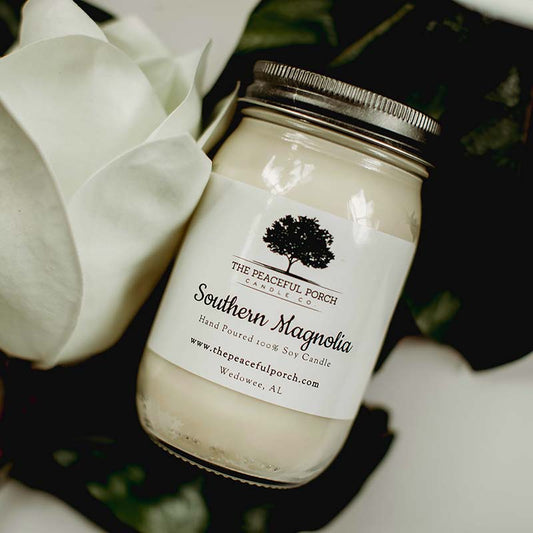 Southern Magnolia Jar 16oz Candle