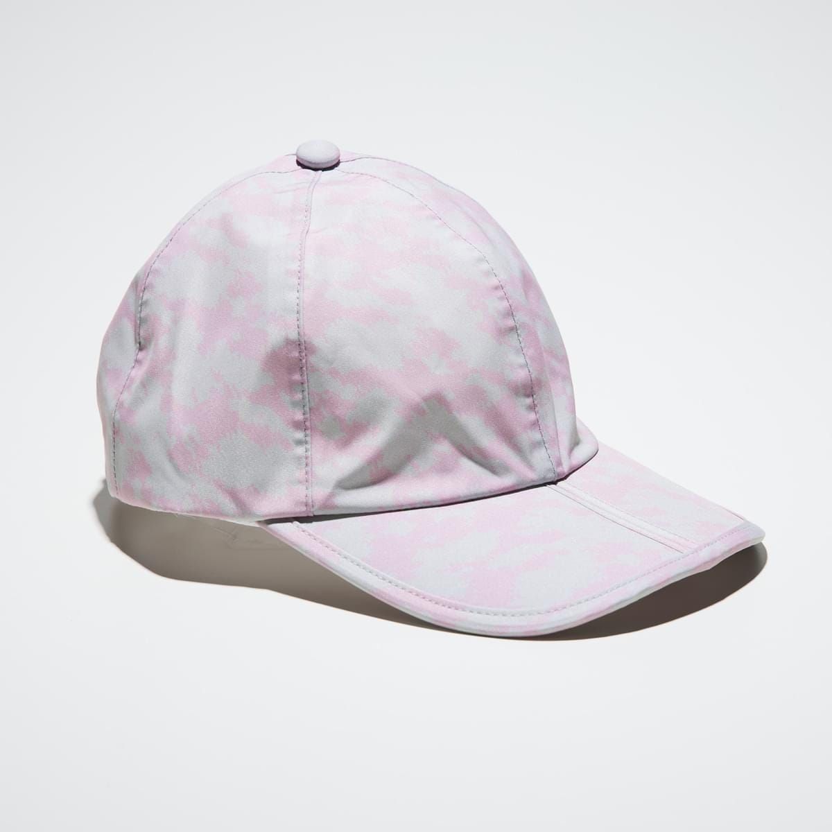 1 Salle Waterproof Foldable Peak Cap  -  One Size 1 Most / Pink/Cream