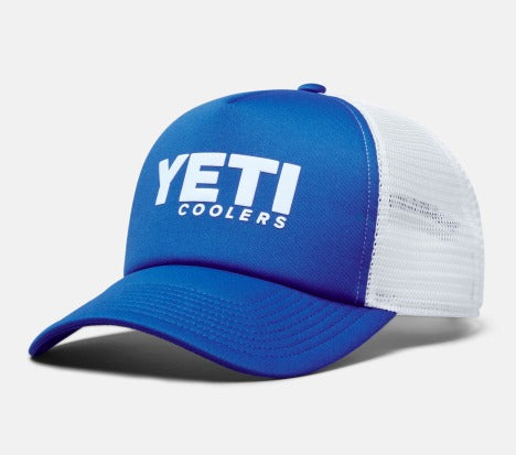 YETI- Blue Foam Trucker Hat