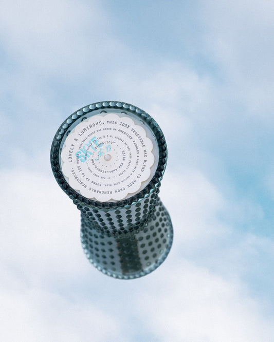 Simpatico Hobnail Candle - Skye