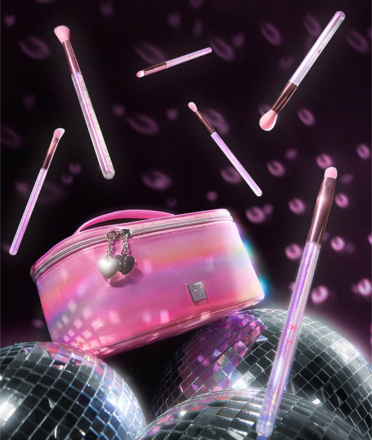 6 Piece Disco Brush Set + Bag