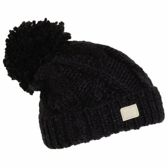 1 Sugar Bowl Hand Knit Beanie  -  One Size 1 Most / Black
