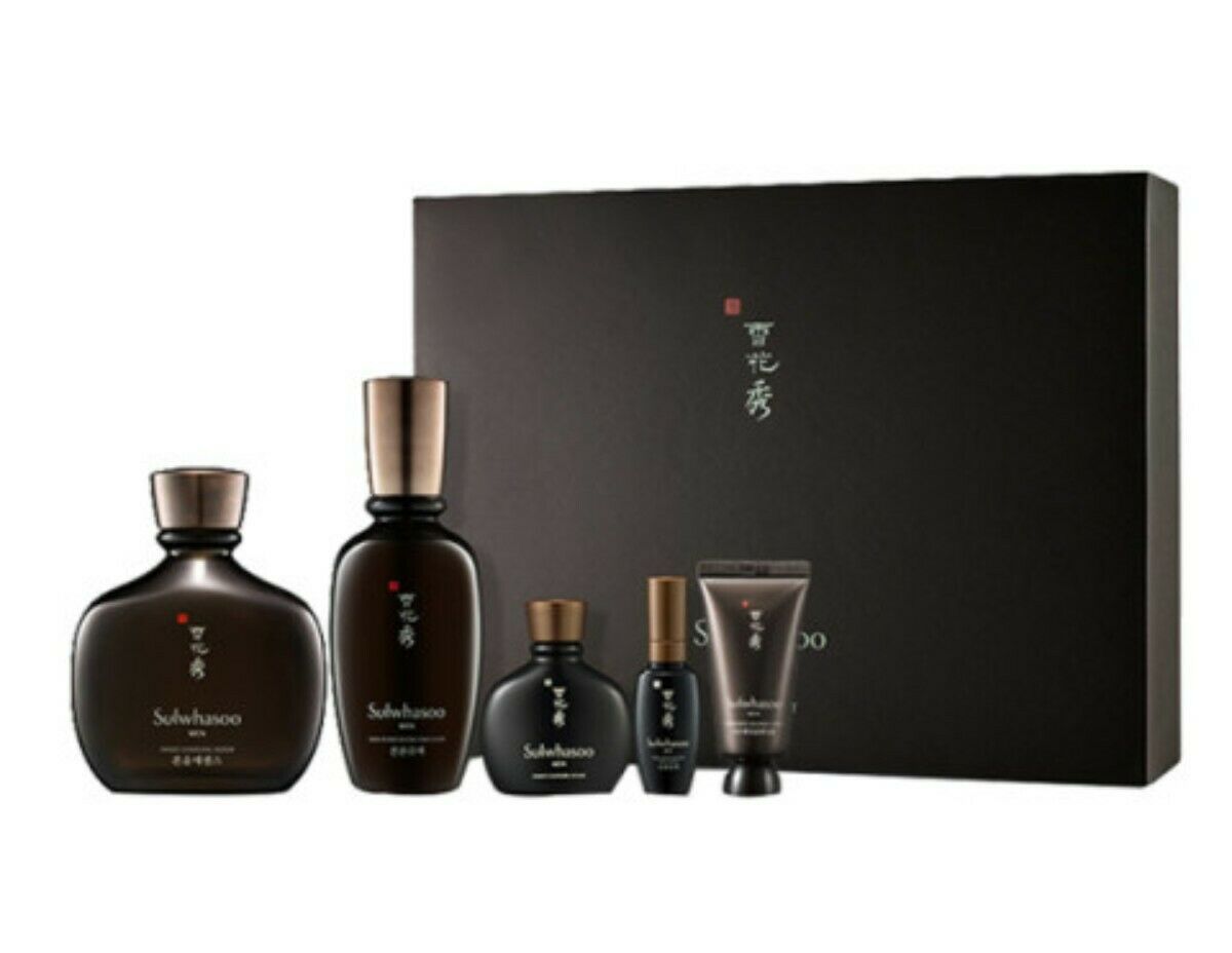 [US STOCK] Sulwhasoo MEN Inner Charging Serum 140ml & Skin Strengthening Emulsion 90ml