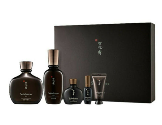 [US STOCK] Sulwhasoo MEN Inner Charging Serum 140ml & Skin Strengthening Emulsion 90ml