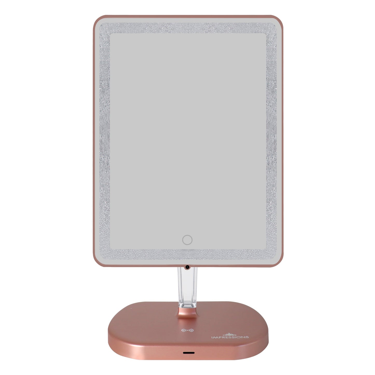 Touch Pro 2.0 LED Makeup Mirror with Qi Charging Base