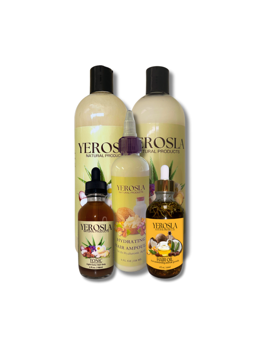 Chamomile Shampoo Bundle for Hair Loss and Growth