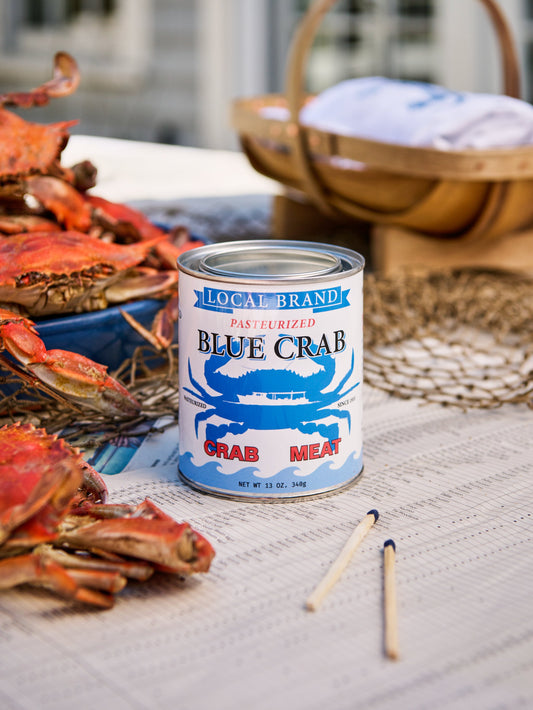 Vintage Chesapeake Blue Crab Candle