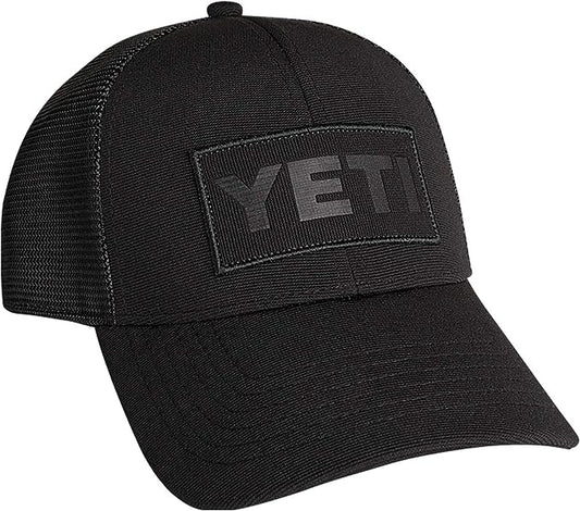 Black Patch on Patch Trucker Hat