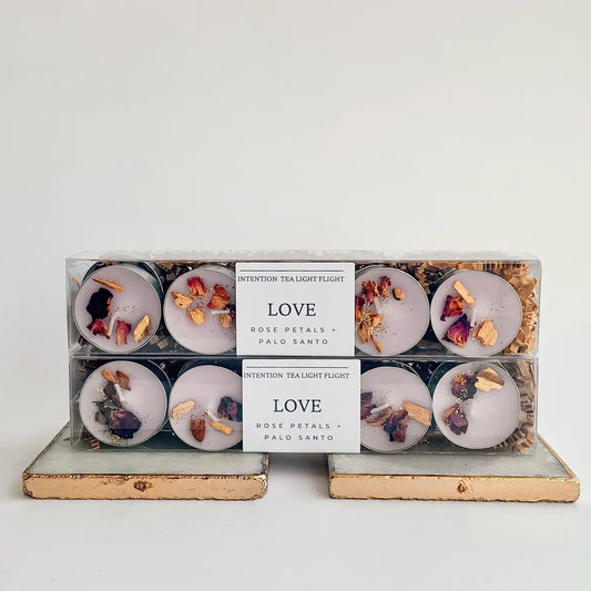 Love: Intention Tea Lights