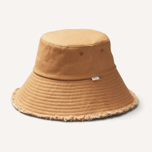 Bali Wide Brim Bucket | Camel