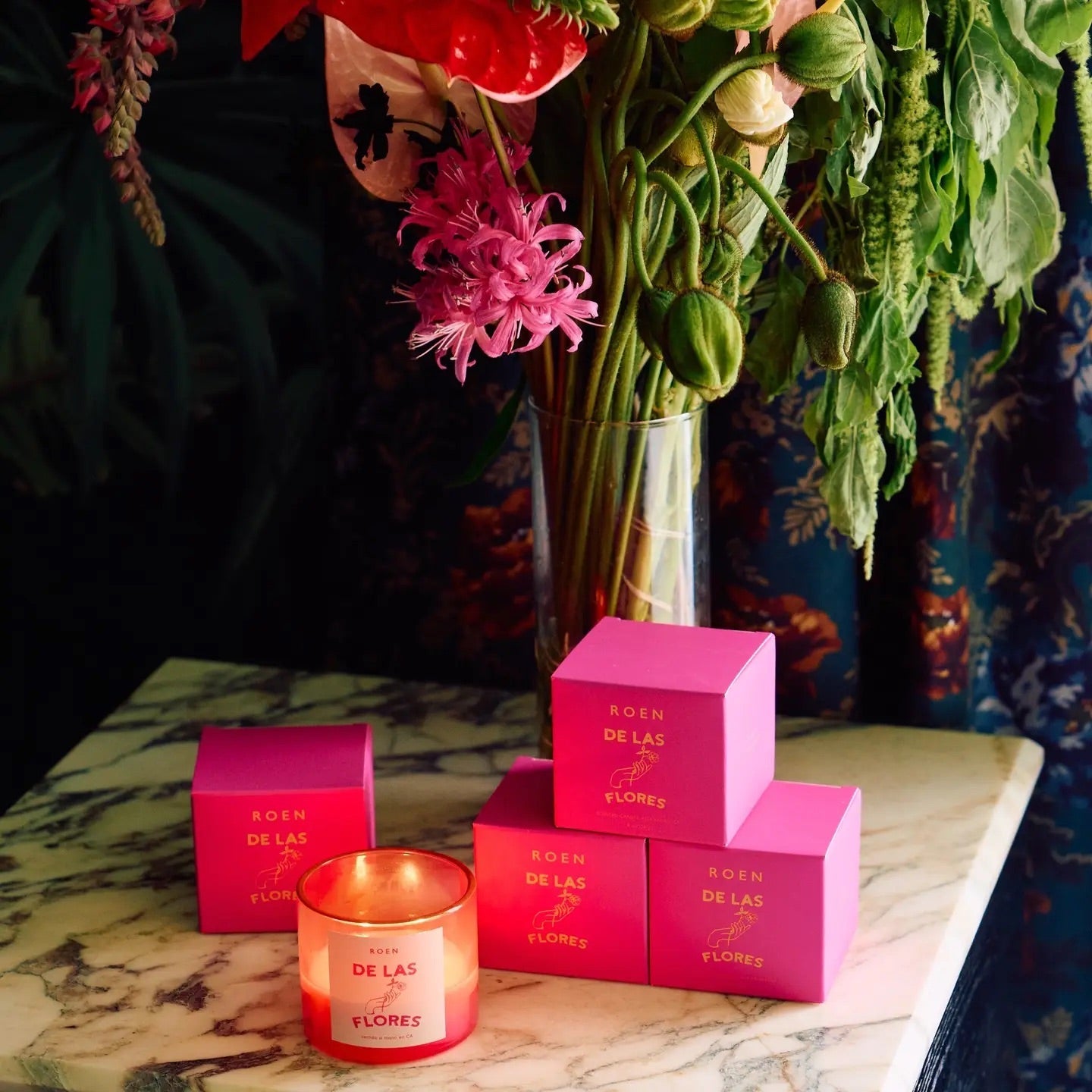 Roen: De Las Flores Candle
