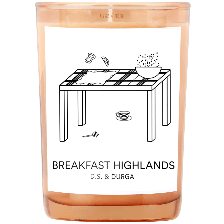 BREAKFAST HIGHLANDS CANDLE - DYKE & DEAN