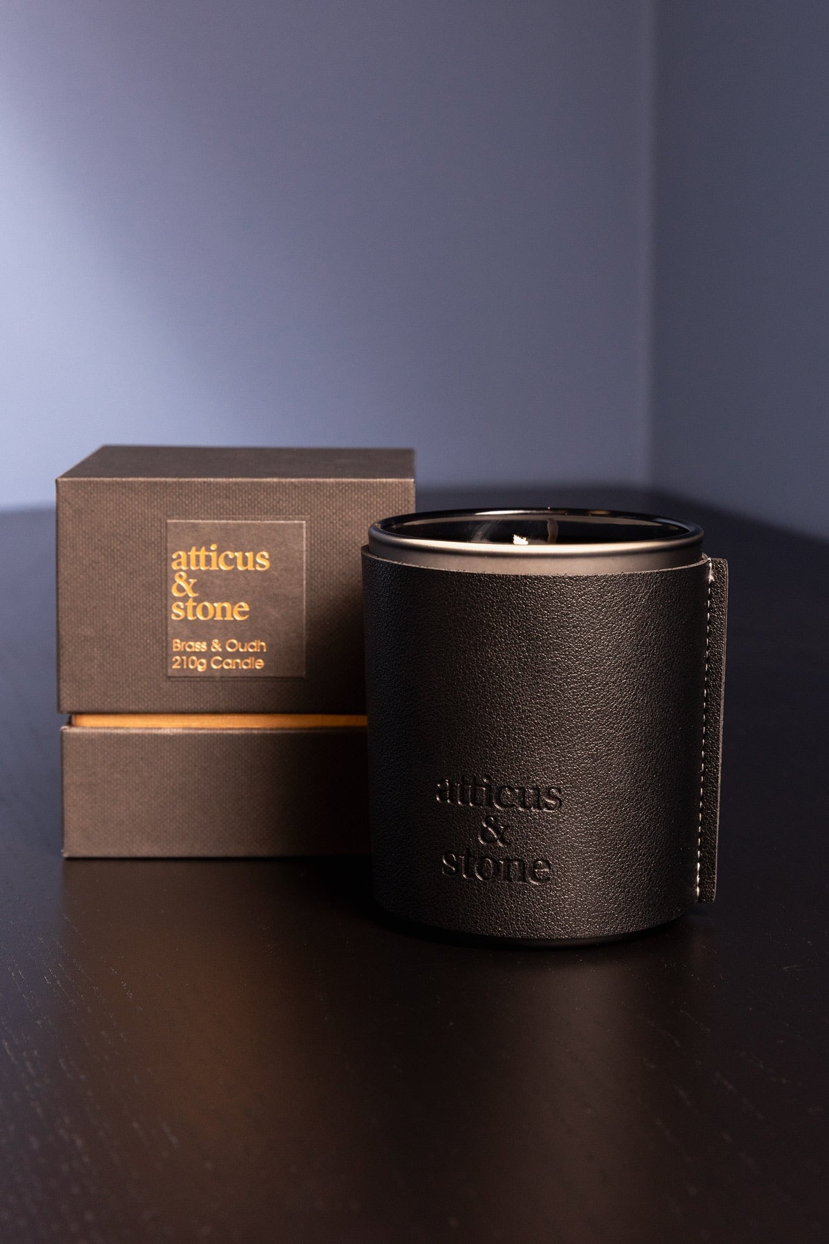 Brass And Oudh Candle