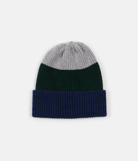 Country Of Origin Watch Hat - Grey / Green / Navy