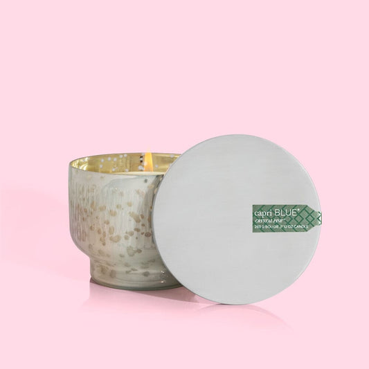 Crystal Pine Holiday Mercury Inverted Jar, 10 oz