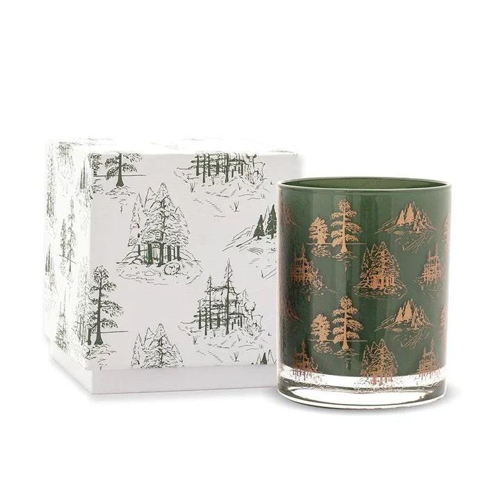 Cypress + Fir Holiday Green Glass 7oz Candle