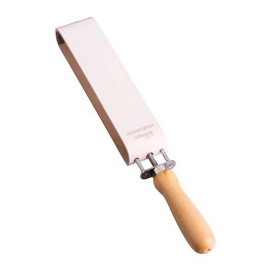 DOVO Solingen Tension-Mounted Leather Paddle Strop