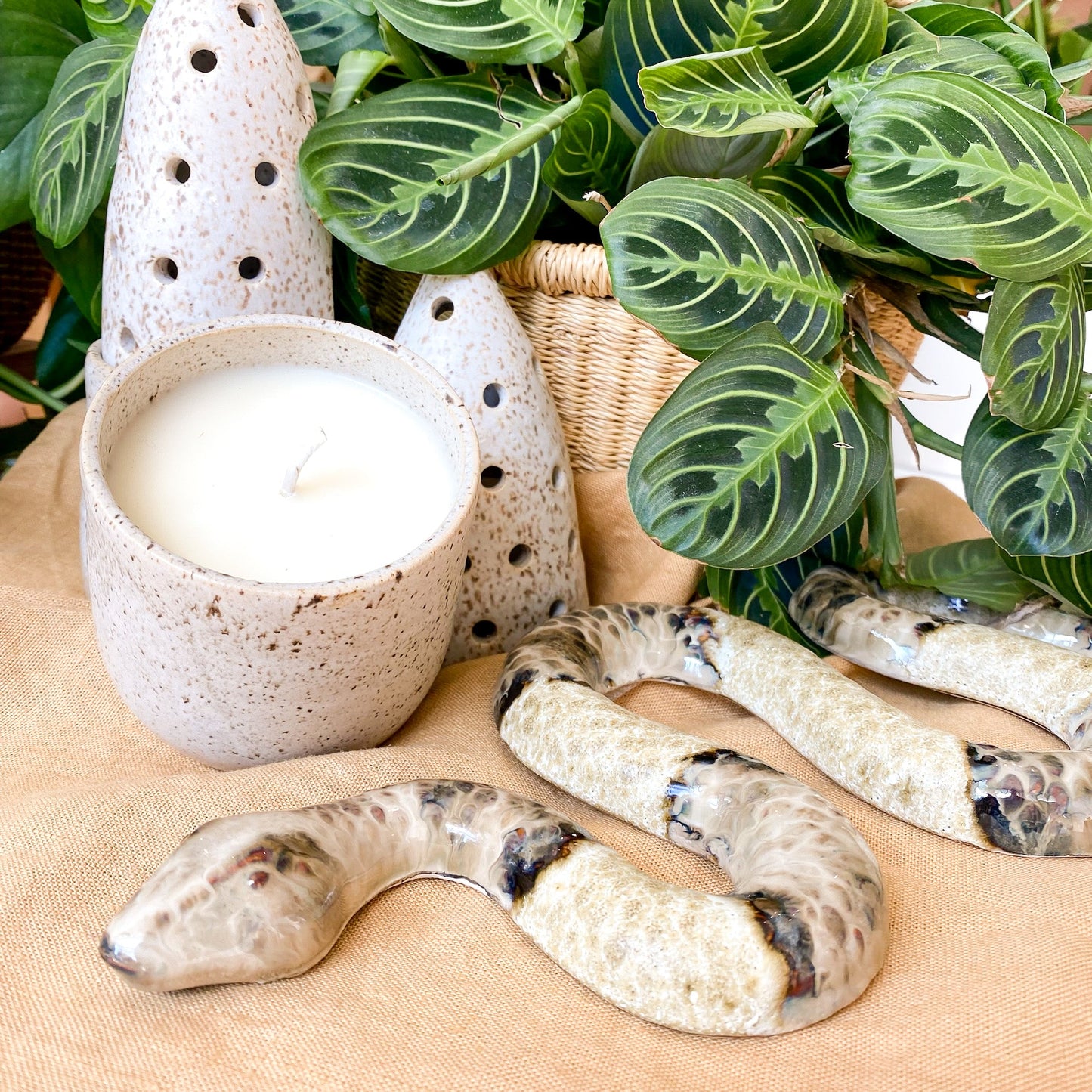 Hey Moon Ceramics: Hand thrown Candles