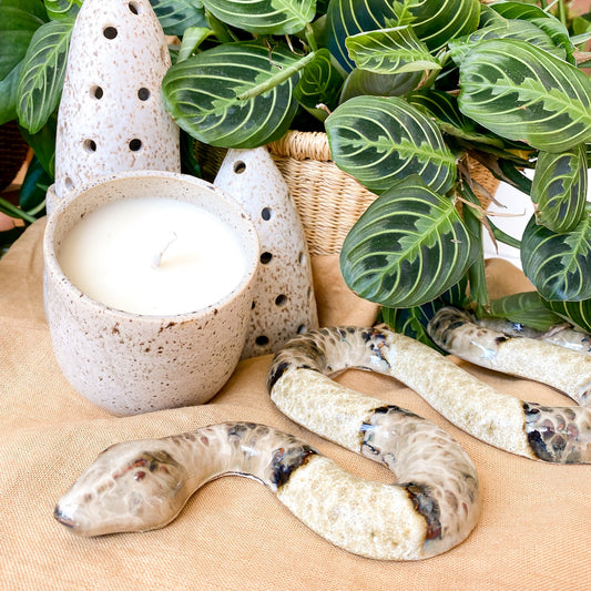 Hey Moon Ceramics: Hand thrown Candles