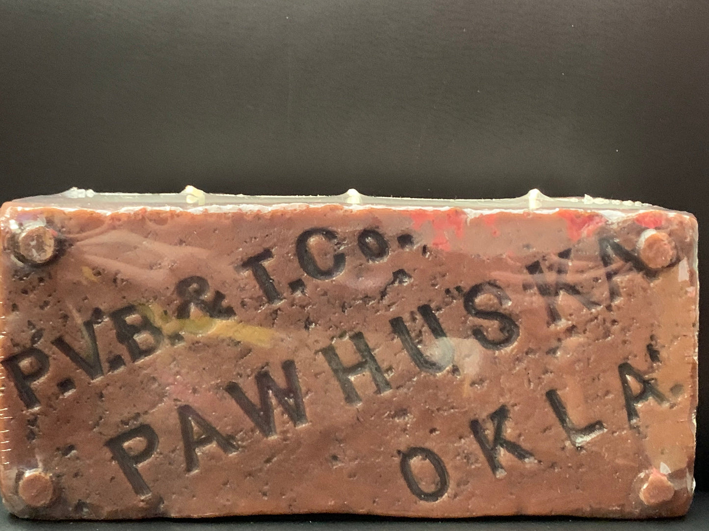 Brick Keepsake Candle