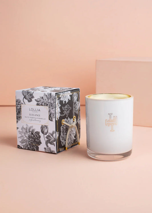 {Lollia} Perfumed Luminary Scented Candle :: Elegance